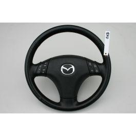 LEDERLENKRAD ( ohne Airbag ) (Lenkrad und Zubehör) Mazda 6 Benzin  (GG/GY/GG1) 1999 ccm 104 KW 2002>2005 kaufen 40.00 €
