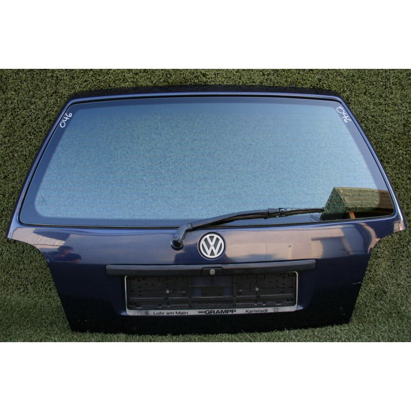 Heckklappe Heckdeckel Heck Kofferraumdeckel Hecktür VW Golf 3, blaumetallic