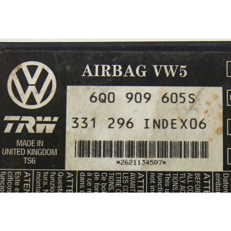 Original VW on sale 6Q0909605S Airbag-Steuergerät