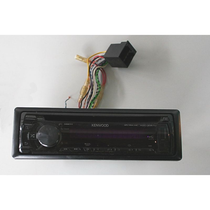 KENWOOD Radio KMM-D125 Autoradio verringerte Einbautiefe USB AUX-IN RDS  ohne CD